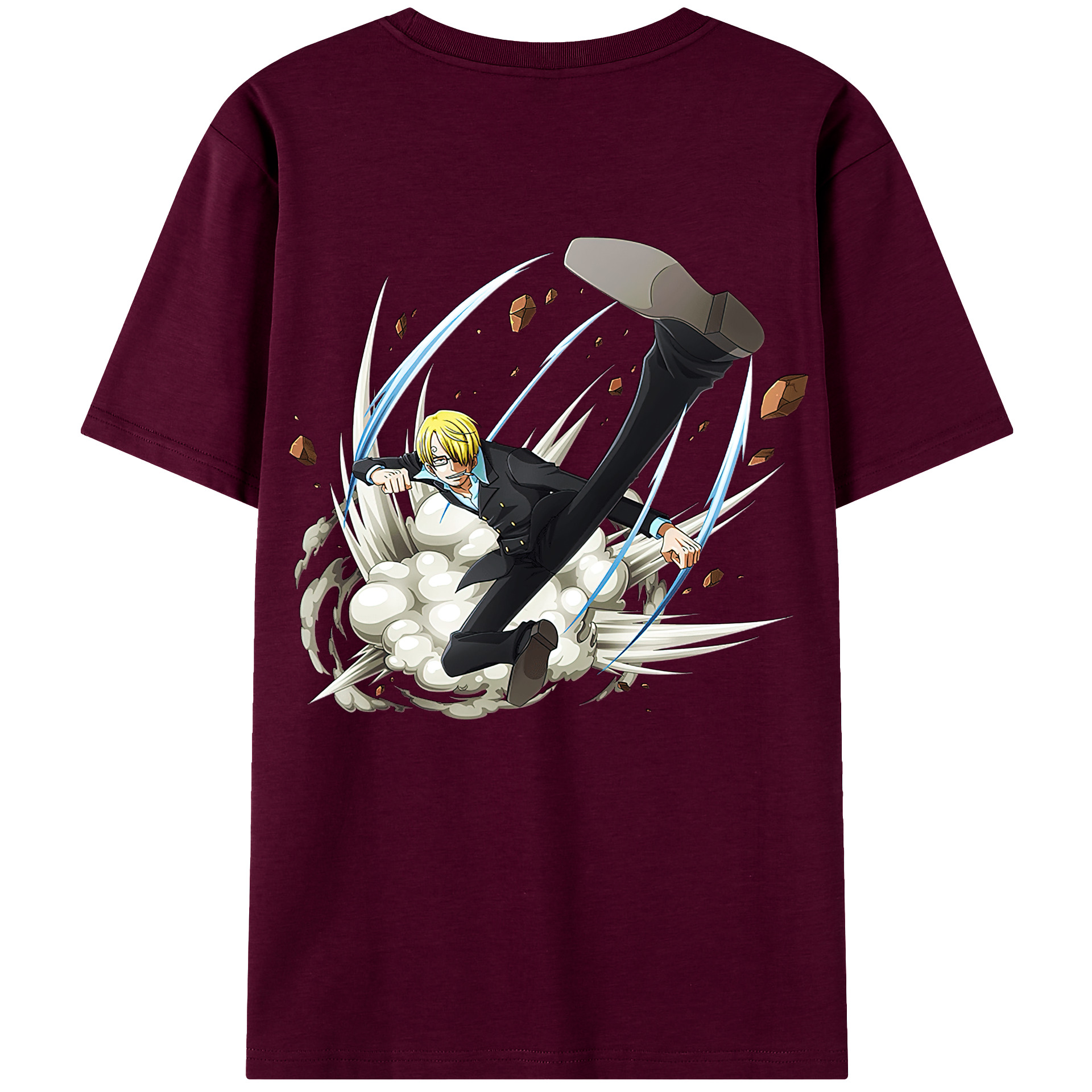 （画像用） ワンピース サンジ ONE PIECE Sanji レディース半袖Tシャツ(バックプリント)